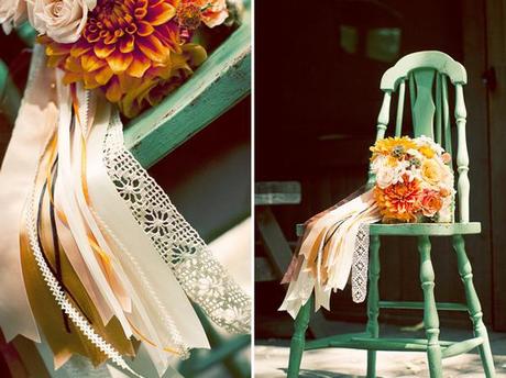 Inspired by Ribbons via Brides Cafe wedding blog