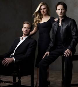 True Blood cast studio photos featuring Alexander Skarsgard, Anna Paquin, and Stephen Moyer True Blood cast studio photos featuring Alexander Skarsgard, Anna Paquin, and Stephen Moyer