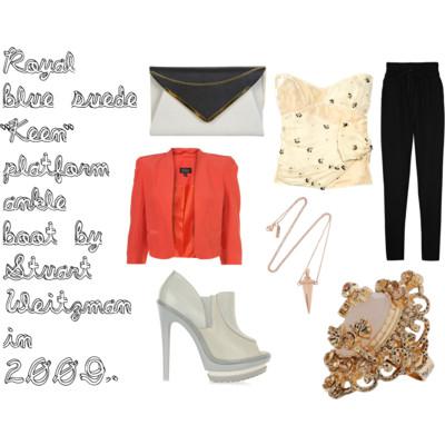 Starting to love the idea of a blazer mixed with ankle boots Starting to love the idea of a blazer mixed with ankle boots
