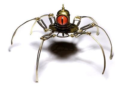 Steampunk Cyclopean Spiders Steampunk Cyclopean Spiders