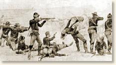 WOUNDED KNEE: part 2, 1890 -- The massacre. WOUNDED KNEE: part 2, 1890 -- The massacre.