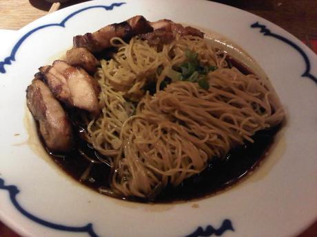 Cha Cha Moon noodles grilled chicken