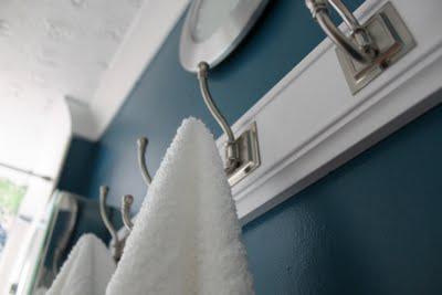 The Transformative Power of Paint: Peacock Blue Bathroom The Transformative Power of Paint: Peacock Blue Bathroom