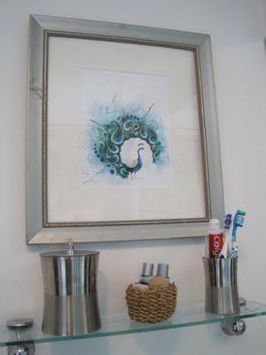 The Transformative Power of Paint: Peacock Blue Bathroom The Transformative Power of Paint: Peacock Blue Bathroom