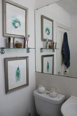 The Transformative Power of Paint: Peacock Blue Bathroom The Transformative Power of Paint: Peacock Blue Bathroom