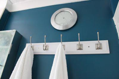 The Transformative Power of Paint: Peacock Blue Bathroom The Transformative Power of Paint: Peacock Blue Bathroom