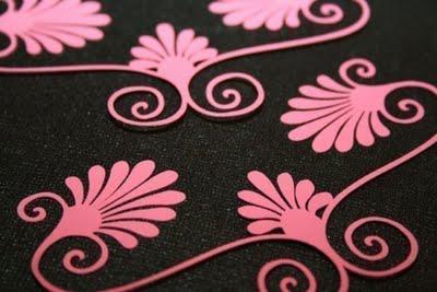 Nicole Lombardo - Die Cut Scrolls Nicole Lombardo - Die Cut Scrolls