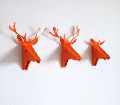 Faux Deer Greeting Card Faux Deer Greeting Card