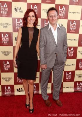 Carrie Preston and Michael Emerson attend Los Angeles Film Festival