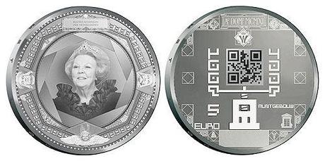 World's First QR Code Coin