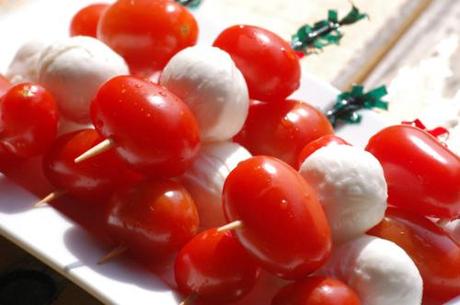 Weekend in Paradise- (I'm not exaggerating) Tomato Mozzarella