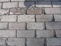 Deteriorated shingles Deteriorated shingles