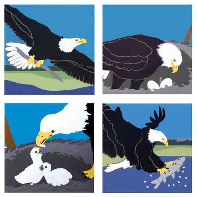 Bald Eagle Cards for July 4th
