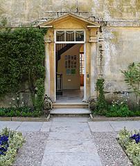 Open door at Hidcote Manor
