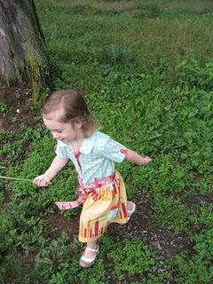 Oliver + S Jump Rope Dress . in action