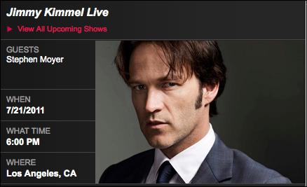 kimmel Stephen Moyer on Jimmy Kimmel Live