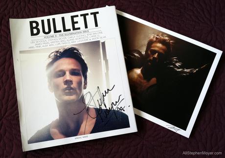 Charity Auction: Win a signed Bullett Magazine + Personalized Photo by Stephen Moyer