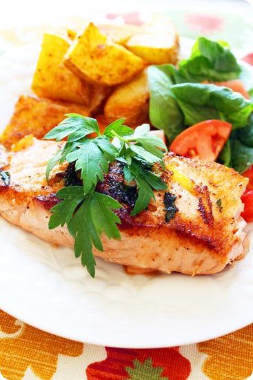 Makes me so damn hungry: Recipe Round-Up Citrus Herb Salmon