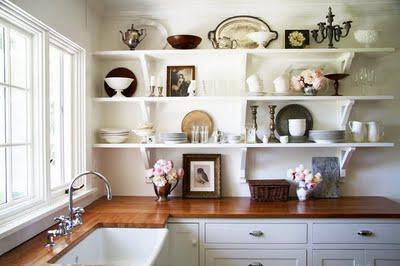 Kitchen Inspiration: Swoon Worthy Open Shelving Kitchen Inspiration: Swoon Worthy Open Shelving