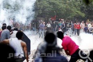 Violence in Tahrir Square in late June