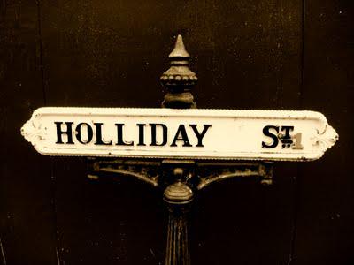Street Signs – Holiday Time