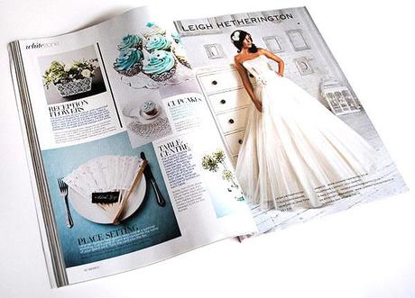 UK wedding magazine inside pages