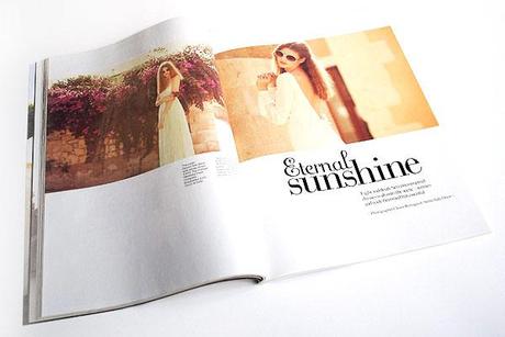 UK wedding magazine bridal fashion shoot