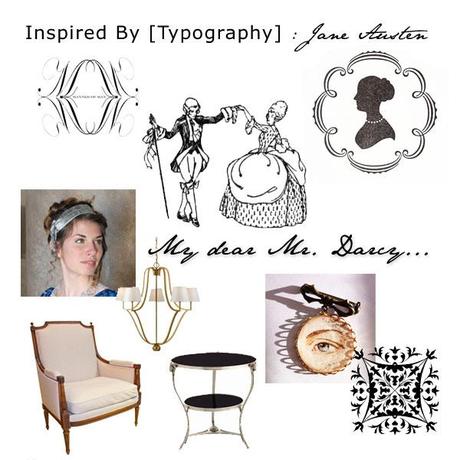 Inspired By [TYPOGRAPHY]: Jane Austen