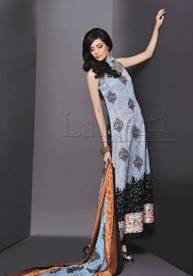 Lala Textiles Latest Senseous Lawn Collection  For Women 2012