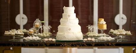 Wedding Dessert Table Feature by Cupcake
