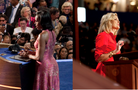 Michelle Obama vs. Ann Romney: The Battle of the Convention Speeches.
