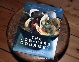 Book cover - The Low Carb Gourmet