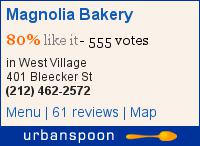 Magnolia Bakery on Urbanspoon