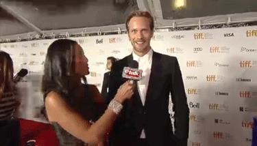 hello from TIFF Alexander Skarsgård at the “What Maisie Knew” Premiere at TIFF