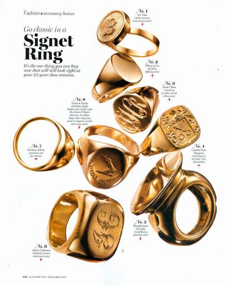 Signet ring how to wear review trend stylist personal shopper 2012 fall the laws of fashion mn minnesota how to dress classic style