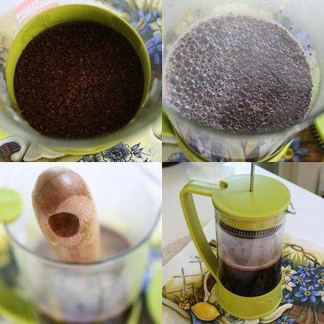 on how to use a french press...