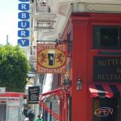Pub Sign Downtown San Francisco