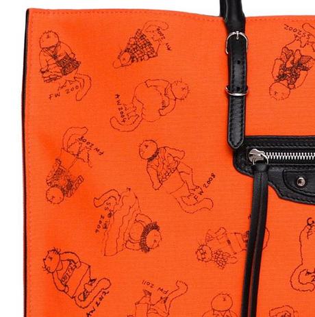 Grace Coddington’s Cats for Balenciaga –  At 70 Her Cats Are Out ON the Bag!