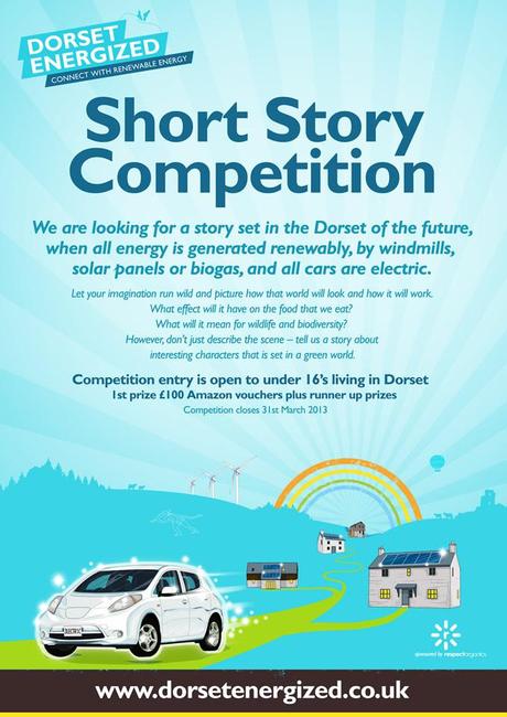 Dorset Energized Launch Short Story Competition for under 16′s