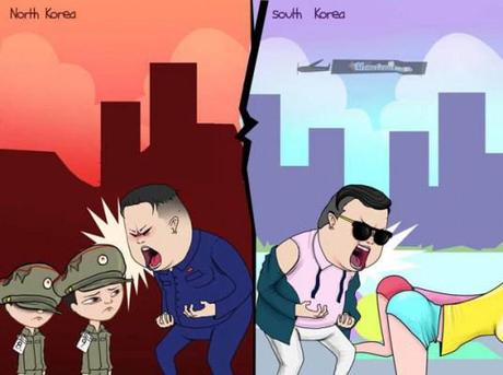 Behind Oppa Gangnam Style