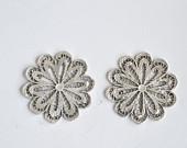 filigree supplies 2 pcs jwlry making materials. REF-533 - brightsupplies filigree supplies 2 pcs jwlry making materials. REF-533 - brightsupplies