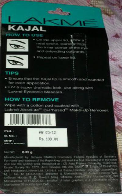 Review and Swatches: Lakme Eyeconic Range Kajal and Mascara Review and Swatches: Lakme Eyeconic Range Kajal and Mascara