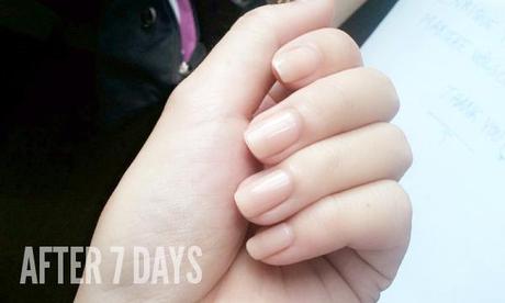 The Verdict After 7 Days – Max Factor Glossfinity Nail Polish (Topcoated)