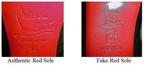 gold christian louboutin shoes - Top 4 Ways To Spot a Fake Christian Louboutin Shoe - Paperblog