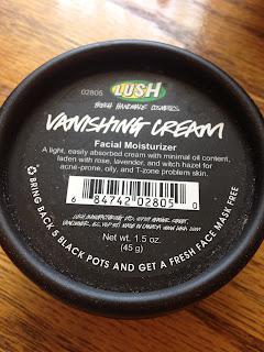 [REVIEW] LUSH Vanishing Cream