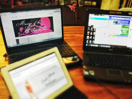 Crash!
That moment when your main laptop’s acting up and... Crash!
That moment when your main laptop’s acting up and you’re frantically transferring files lest they all get erased! #BloggerProblems