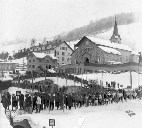 1928 Winter Olympic Opening Ceremony - St. Moritz