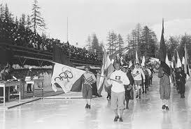 1928 Winter Olympic Opening Ceremony - St. Moritz