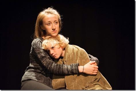 Olivia Cygan and Gabriel Stern star in Piven Theatre Workshop's Review: Tusk Tusk (Piven Theatre Workshop)