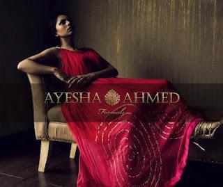 Ayesha Ahmed Latest Formal Dresses W ear Collection 2012 For Women